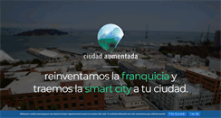 Desktop Screenshot of ciudadaumentada.com